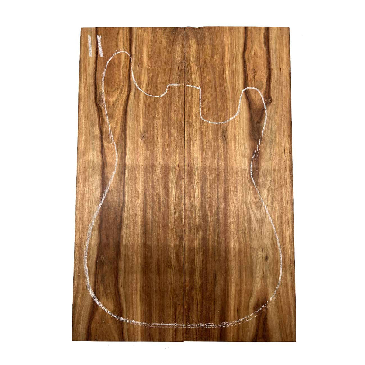 Chechen/Caribbean Rosewood Bookmatched Guitar Drop Tops 21" x 7" x 3/8" #11 - Exotic Wood Zone - Buy online Across USA 