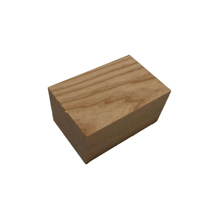 White Ash Guitar Heel Block 6" x 4" x 3" - Exotic Wood Zone - Buy online Across USA 