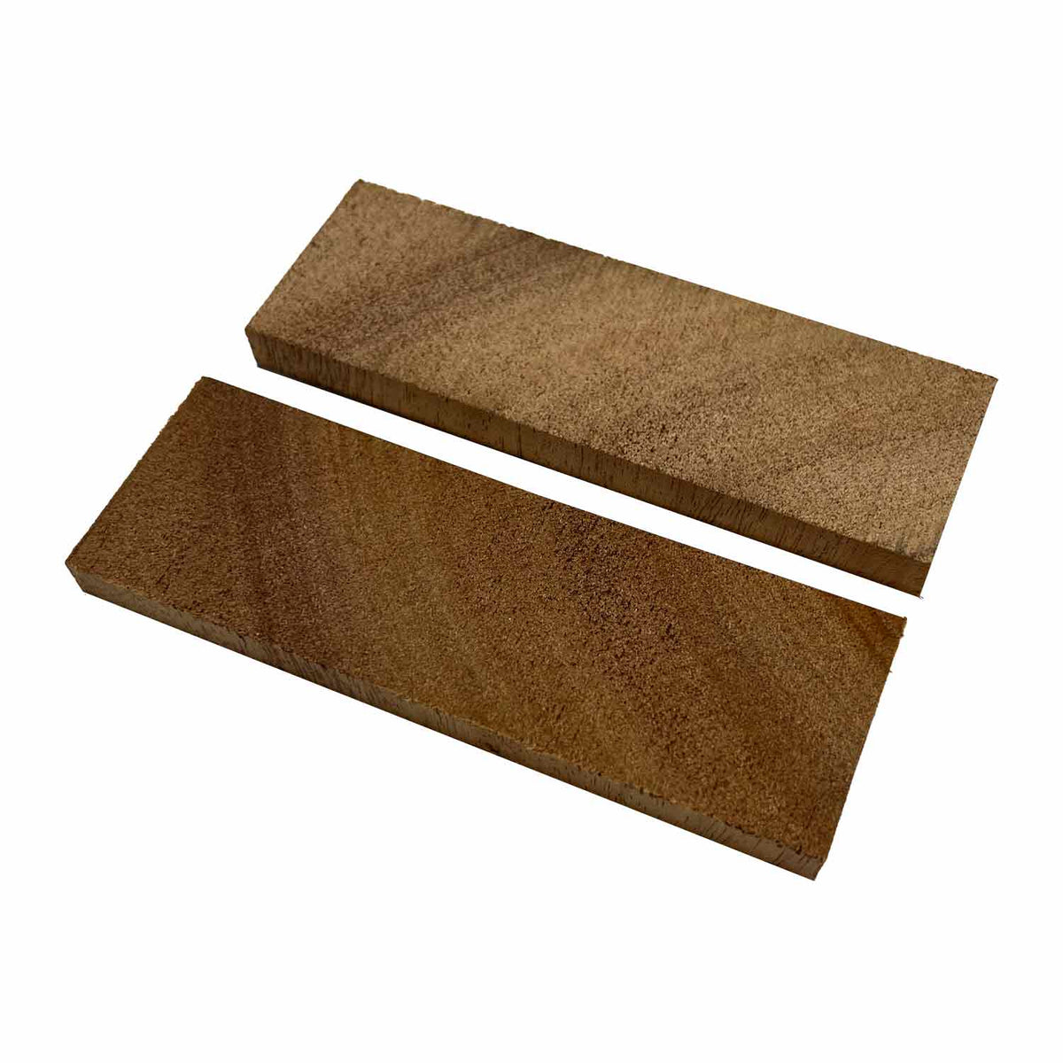 African Mahogany/Khaya Crosscut Wood Knife Blanks/Knife Scales Bookmatched 5"x1-1/2"x3/8" - Exotic Wood Zone - Buy online Across USA 