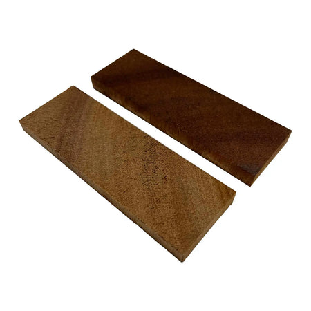 African Mahogany/Khaya Crosscut Wood Knife Blanks/Knife Scales Bookmatched 5"x1-1/2"x3/8" - Exotic Wood Zone - Buy online Across USA 