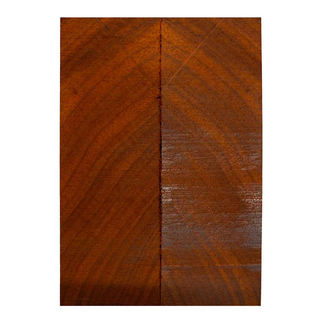 African Padauk Crosscut Wood Knife Blanks/Knife Scales Bookmatched 5&quot;x1-1/2&quot;x3/8&quot; - Exotic Wood Zone - Buy online Across USA 