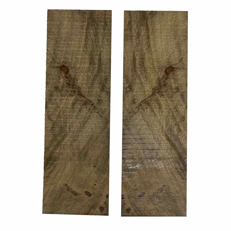 Black Limba Crosscut Wood Knife Blanks/Knife Scales Bookmatched 5"x1-1/2"x3/8" - Exotic Wood Zone - Buy online Across USA 