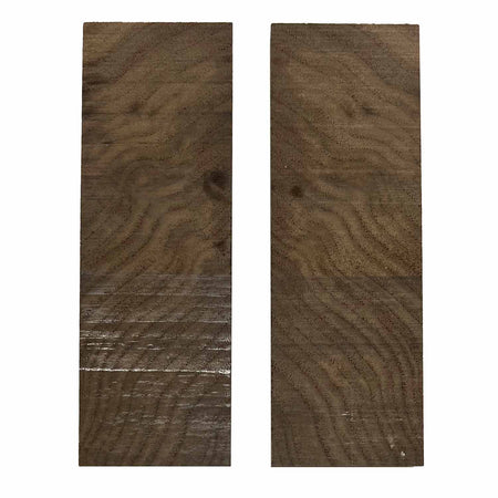 Black Walnut Crosscut Wood Knife Blanks/Knife Scales Bookmatched 5"x1-1/2"x3/8" - Exotic Wood Zone - Buy online Across USA 