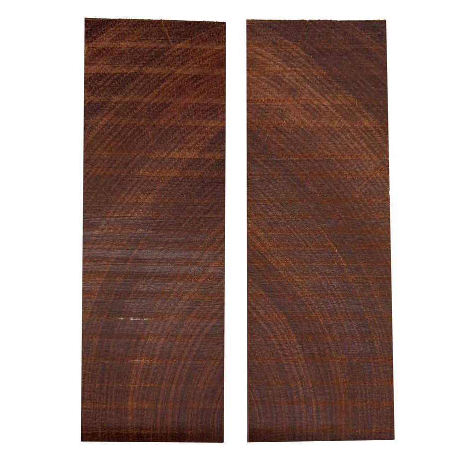 Bloodwood Crosscut Wood Knife Blanks/Knife Scales Bookmatched 5"x1-1/2"x3/8" - Exotic Wood Zone - Buy online Across USA 