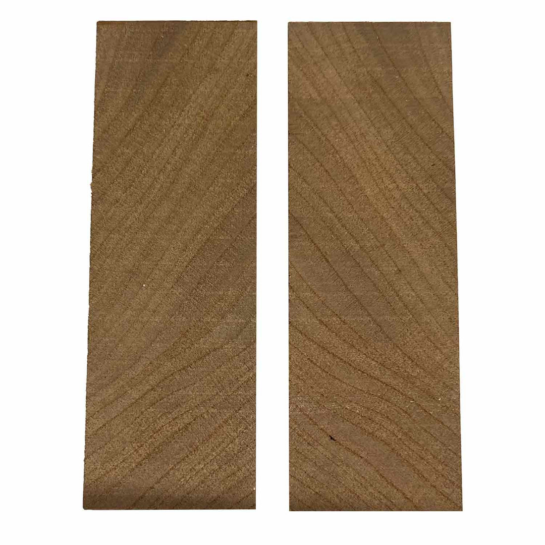 Black Cherry  Crosscut Wood Knife Blanks/Knife Scales Bookmatched 5&quot;x1-1/2&quot;x3/8&quot; - Exotic Wood Zone - Buy online Across USA 