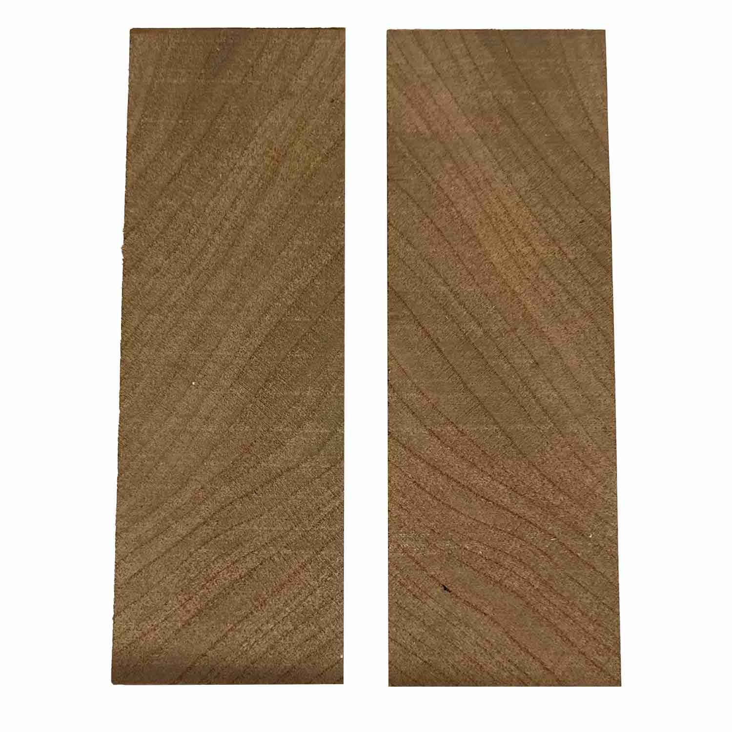 Black Cherry  Crosscut Wood Knife Blanks/Knife Scales Bookmatched 5"x1-1/2"x3/8" - Exotic Wood Zone - Buy online Across USA 