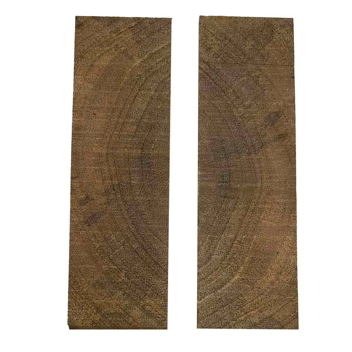 Mango Crosscut Wood Knife Blanks/Knife Scales Bookmatched 5"x1-1/2"x3/8" - Exotic Wood Zone - Buy online Across USA 