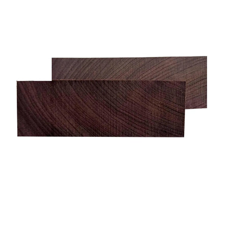 Purpleheart Crosscut Wood Knife Blanks/Knife Scales Bookmatched 5"x1-1/2"x3/8" - Exotic Wood Zone - Buy online Across USA 