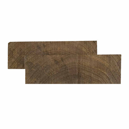 Mango Crosscut Wood Knife Blanks/Knife Scales Bookmatched 5"x1-1/2"x3/8" - Exotic Wood Zone - Buy online Across USA 