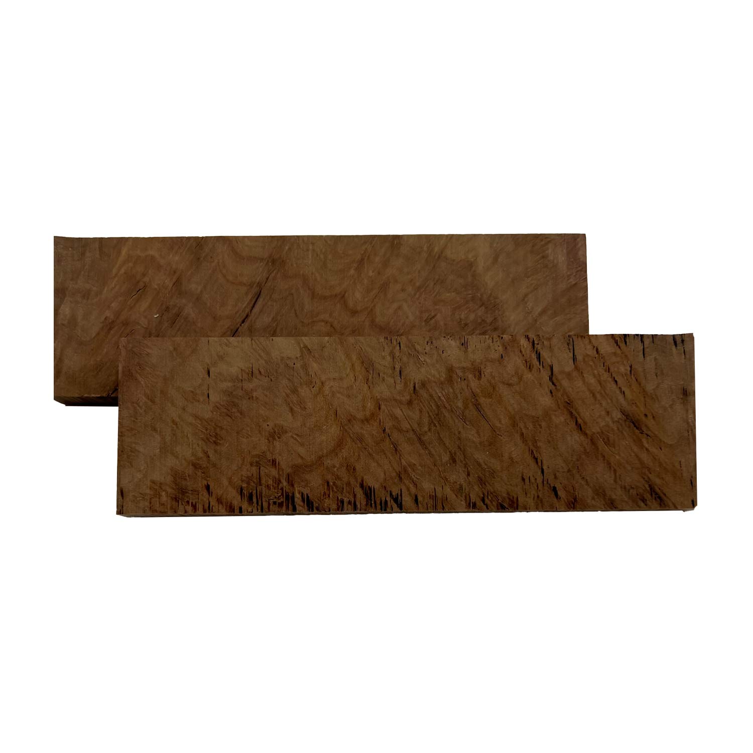 Brown Mallee  Crosscut Wood Knife Blanks/Knife Scales Bookmatched 5&quot;x1-1/2&quot;x3/8&quot; - Exotic Wood Zone - Buy online Across USA 