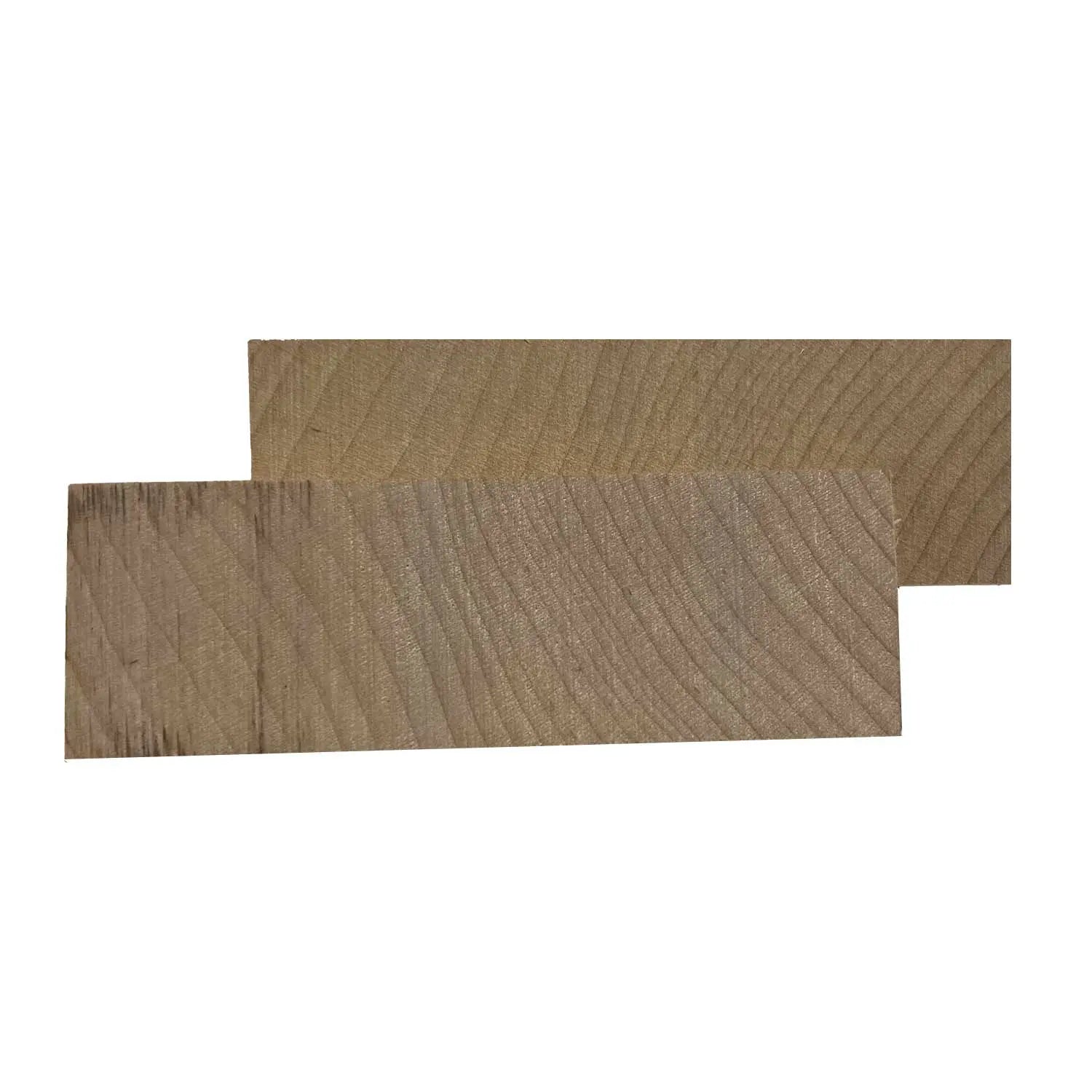 Hard Maple  Crosscut Wood Knife Blanks/Knife Scales Bookmatched 5"x1-1/2"x3/8" - Exotic Wood Zone - Buy online Across USA 