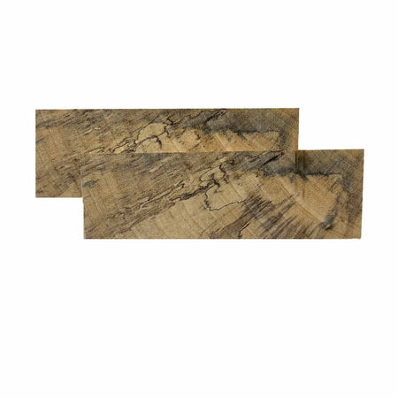 Spalted Tamarind Crosscut Wood Knife Blanks/Knife Scales Bookmatched 5"x1-1/2"x3/8" - Exotic Wood Zone - Buy online Across USA 