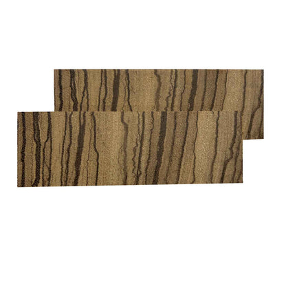 Zebrawood Crosscut Wood Knife Blanks/Knife Scales Bookmatched 5&quot;x1-1/2&quot;x3/8&quot; - Exotic Wood Zone - Buy online Across USA 
