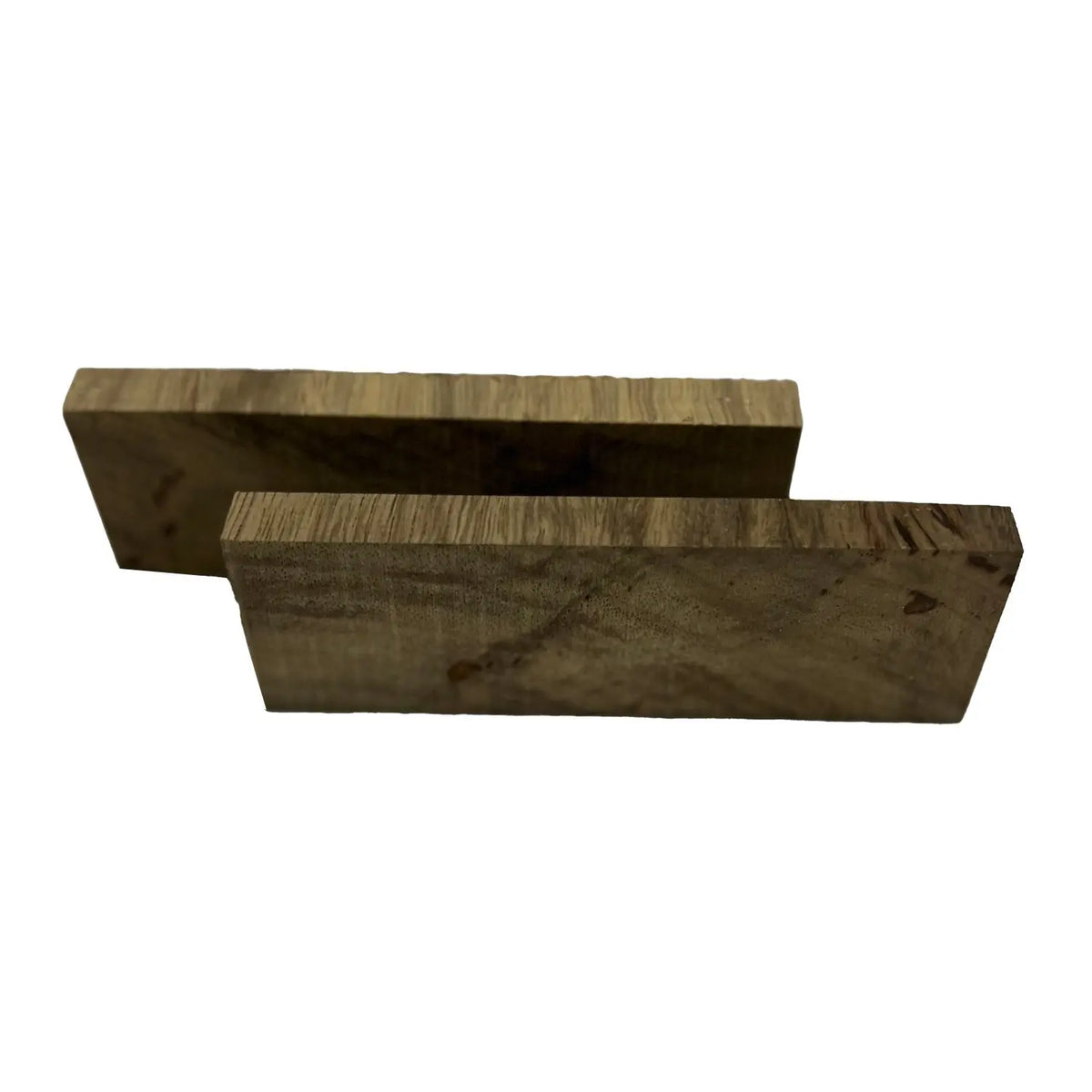 Black Limba Crosscut Wood Knife Blanks/Knife Scales Bookmatched 5"x1-1/2"x3/8" - Exotic Wood Zone - Buy online Across USA 