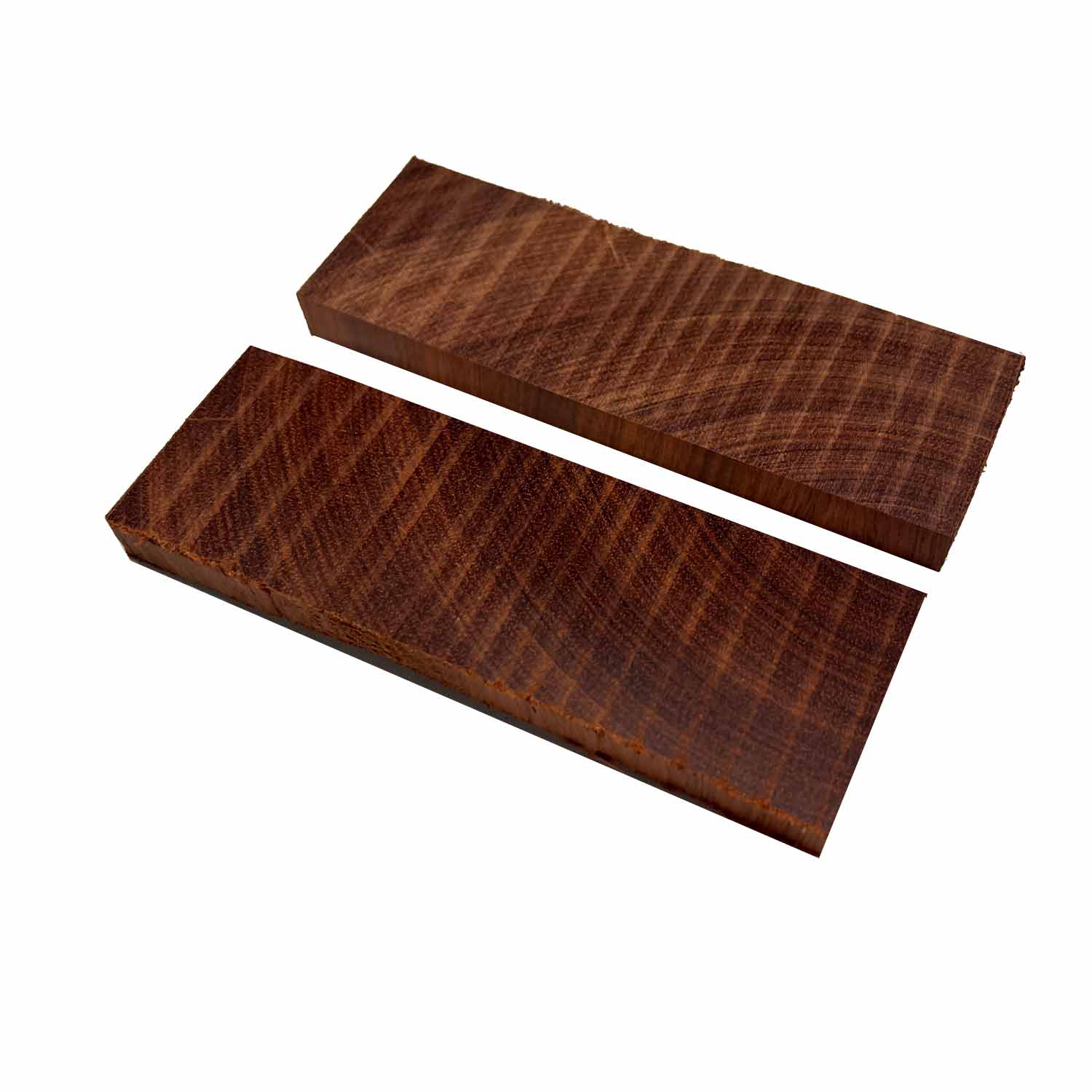 Bloodwood Crosscut Wood Knife Blanks/Knife Scales Bookmatched 5&quot;x1-1/2&quot;x3/8&quot; - Exotic Wood Zone - Buy online Across USA 