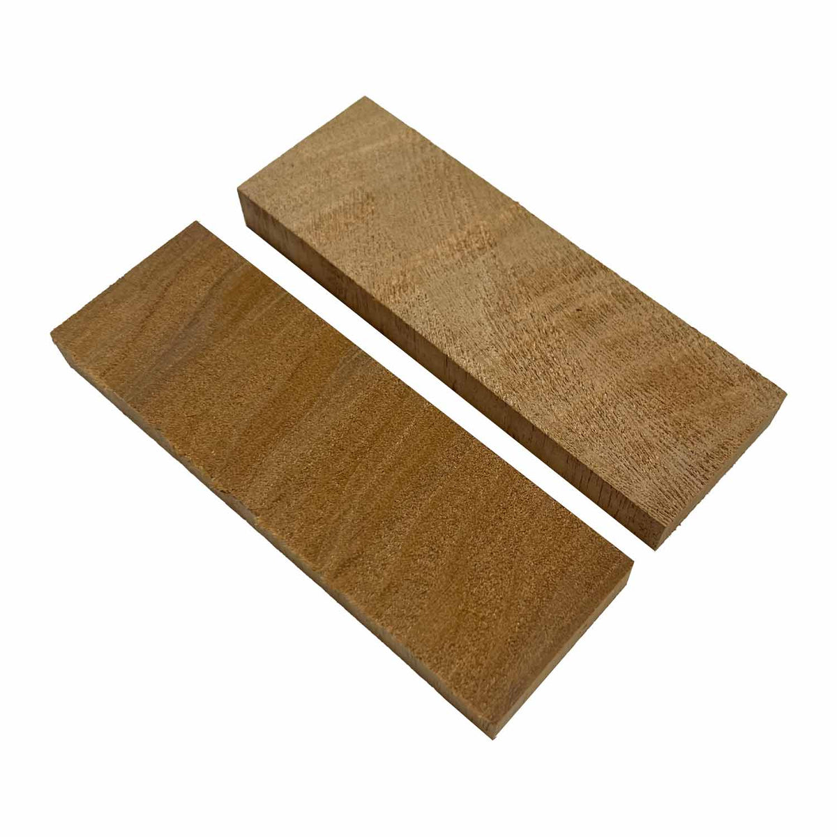 Honduran Mahogany Crosscut Wood Knife Blanks/Knife Scales Bookmatched 5"x1-1/2"x3/8" - Exotic Wood Zone - Buy online Across USA 