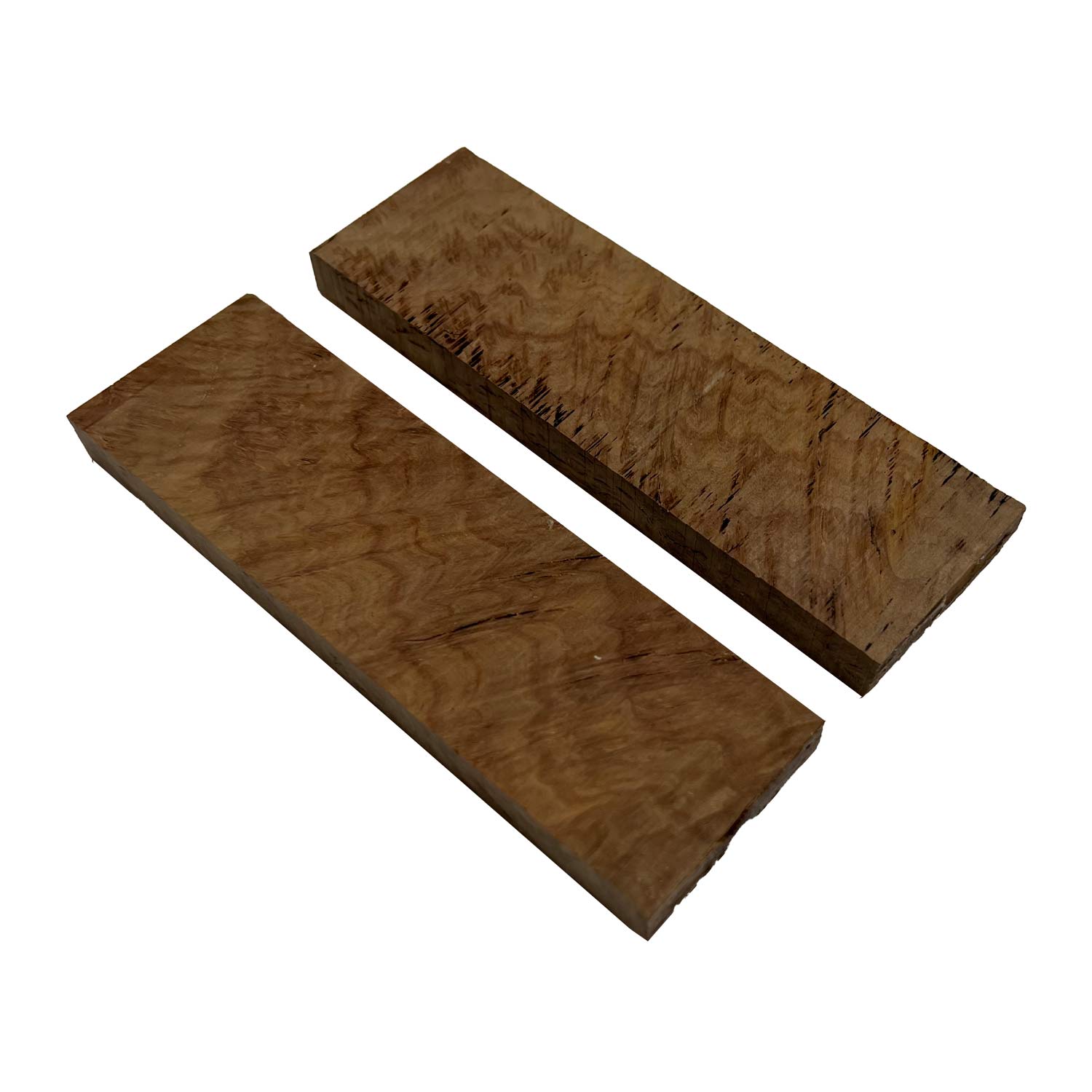 Brown Mallee  Crosscut Wood Knife Blanks/Knife Scales Bookmatched 5&quot;x1-1/2&quot;x3/8&quot; - Exotic Wood Zone - Buy online Across USA 