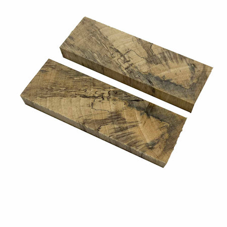 Spalted Tamarind Crosscut Wood Knife Blanks/Knife Scales Bookmatched 5"x1-1/2"x3/8" - Exotic Wood Zone - Buy online Across USA 