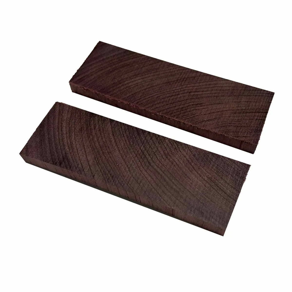 Purpleheart Crosscut Wood Knife Blanks/Knife Scales Bookmatched 5"x1-1/2"x3/8" - Exotic Wood Zone - Buy online Across USA 