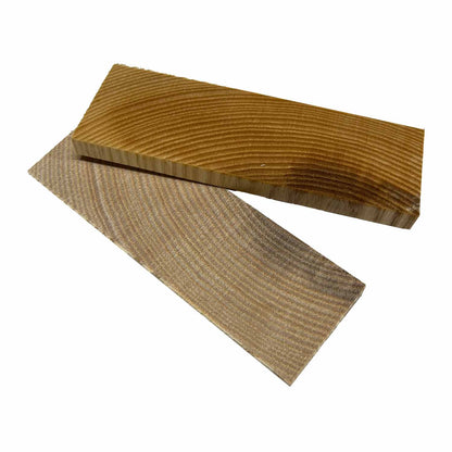 White Ash Crosscut Wood Knife Blanks/Knife Scales Bookmatched 5&quot;x1-1/2&quot;x3/8&quot; - Exotic Wood Zone - Buy online Across USA 