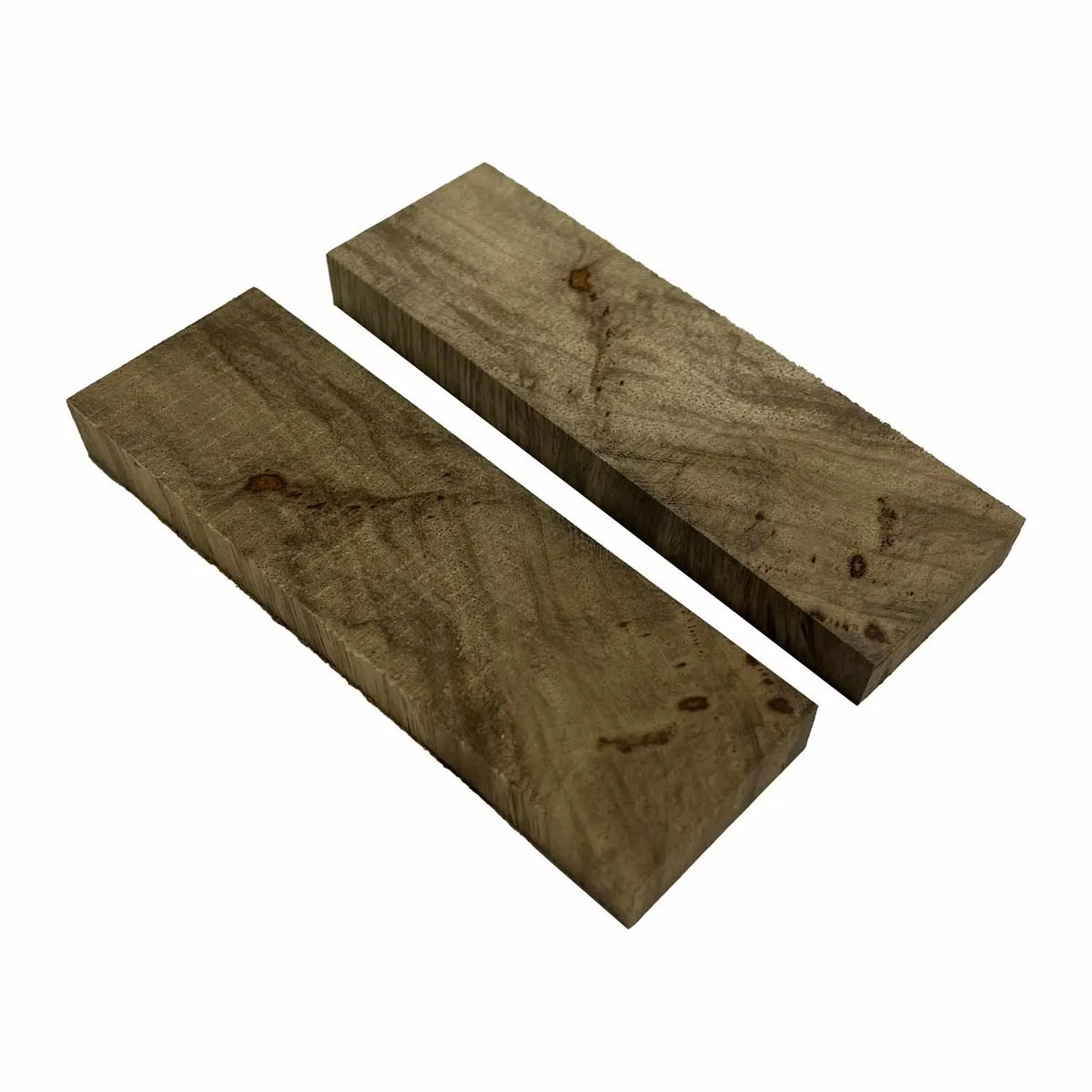 Black Limba Crosscut Wood Knife Blanks/Knife Scales Bookmatched 5"x1-1/2"x3/8" - Exotic Wood Zone - Buy online Across USA 