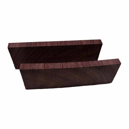 Purpleheart Crosscut Wood Knife Blanks/Knife Scales Bookmatched 5"x1-1/2"x3/8" - Exotic Wood Zone - Buy online Across USA 