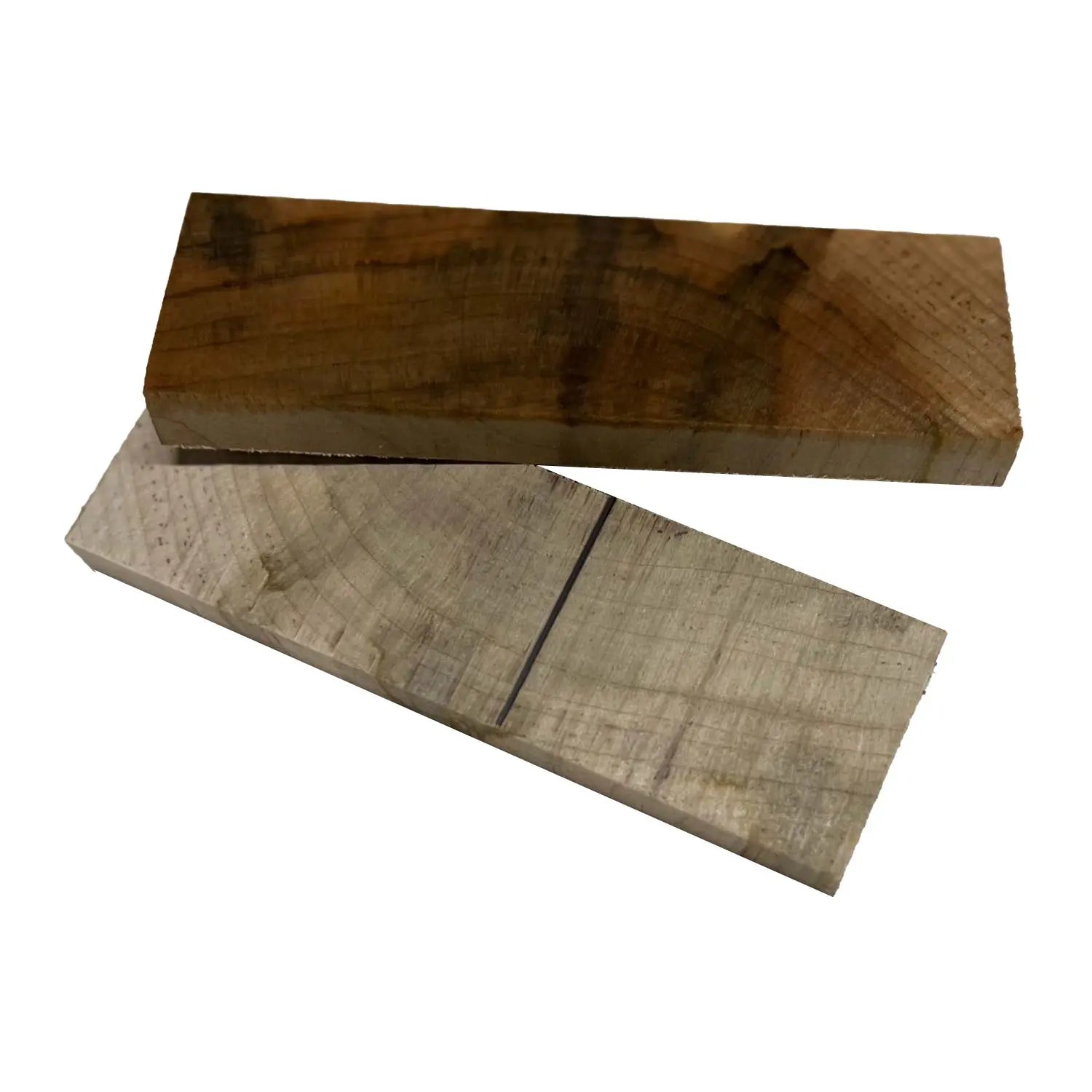 Ambrosia Maple Crosscut Wood Knife Blanks/Knife Scales Bookmatched 5"x1-1/2"x3/8" - Exotic Wood Zone - Buy online Across USA 