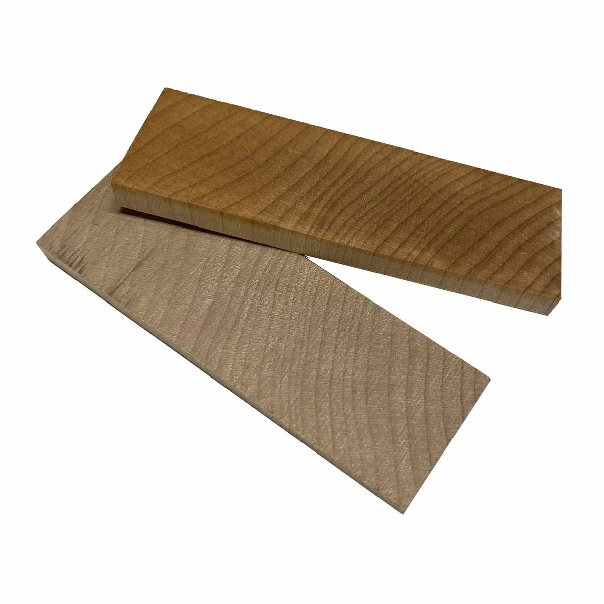 Hard Maple  Crosscut Wood Knife Blanks/Knife Scales Bookmatched 5"x1-1/2"x3/8" - Exotic Wood Zone - Buy online Across USA 