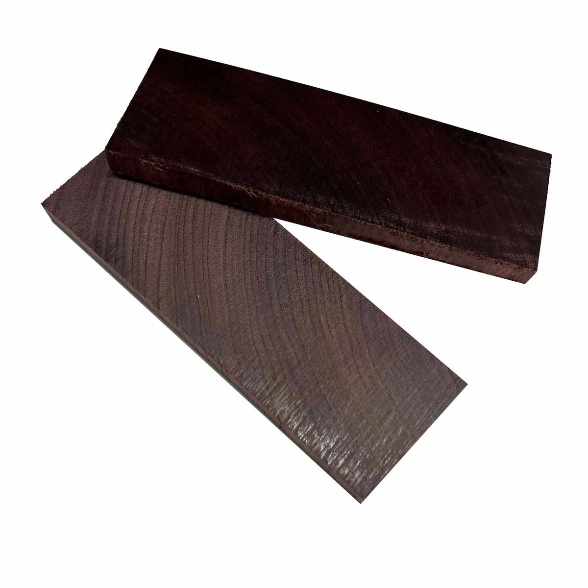 Purpleheart Crosscut Wood Knife Blanks/Knife Scales Bookmatched 5"x1-1/2"x3/8" - Exotic Wood Zone - Buy online Across USA 