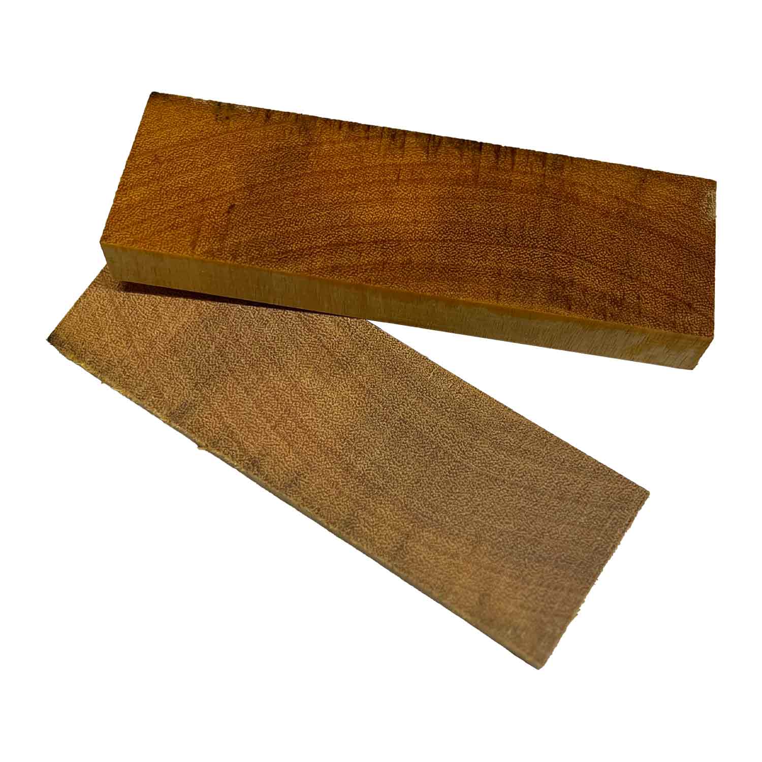 Osage Orange Crosscut Wood Knife Blanks/Knife Scales Bookmatched 5&quot;x1-1/2&quot;x3/8&quot; - Exotic Wood Zone - Buy online Across USA 