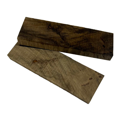 Black Limba Crosscut Wood Knife Blanks/Knife Scales Bookmatched 5&quot;x1-1/2&quot;x3/8&quot; - Exotic Wood Zone - Buy online Across USA 