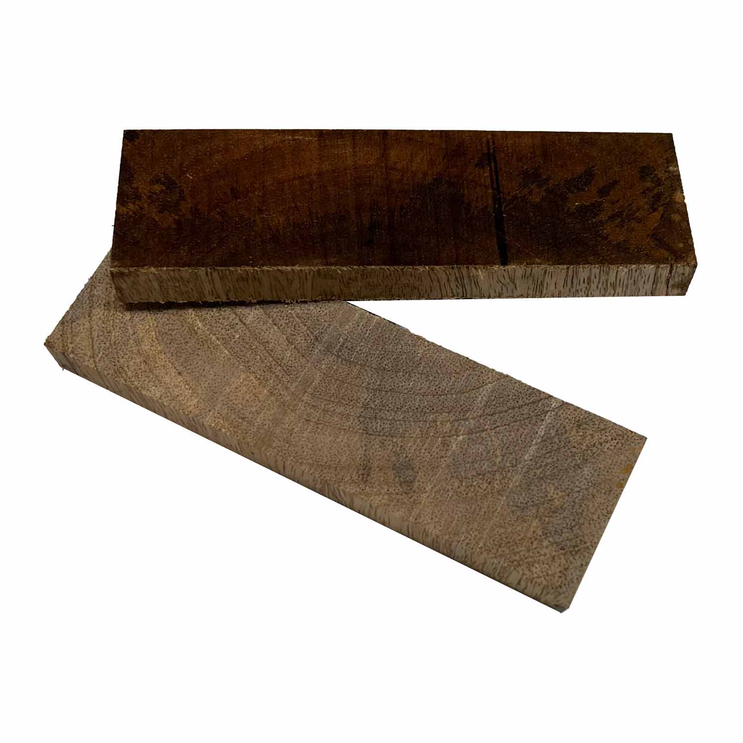 Mango Crosscut Wood Knife Blanks/Knife Scales Bookmatched 5&quot;x1-1/2&quot;x3/8&quot; - Exotic Wood Zone - Buy online Across USA 