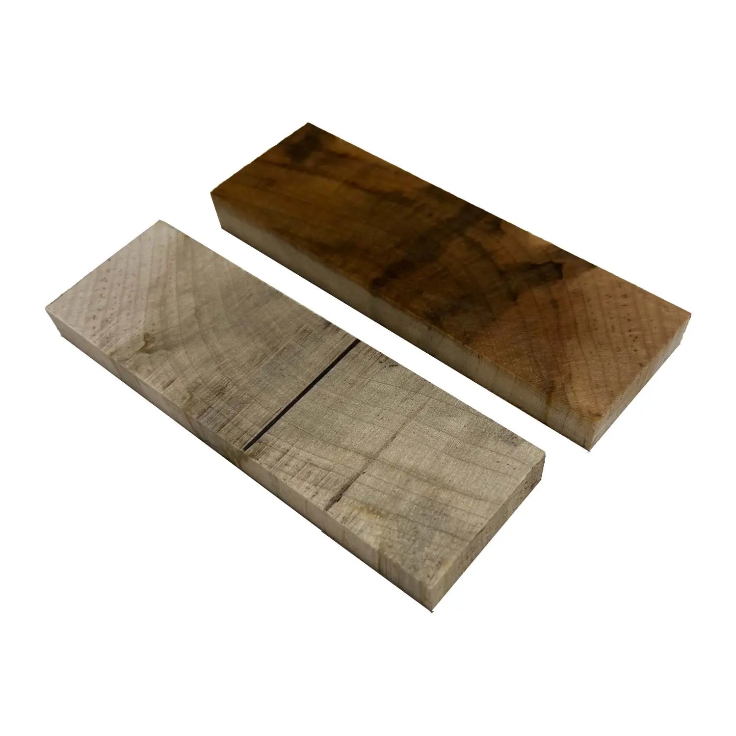 Ambrosia Maple Crosscut Wood Knife Blanks/Knife Scales Bookmatched 5"x1-1/2"x3/8" - Exotic Wood Zone - Buy online Across USA 