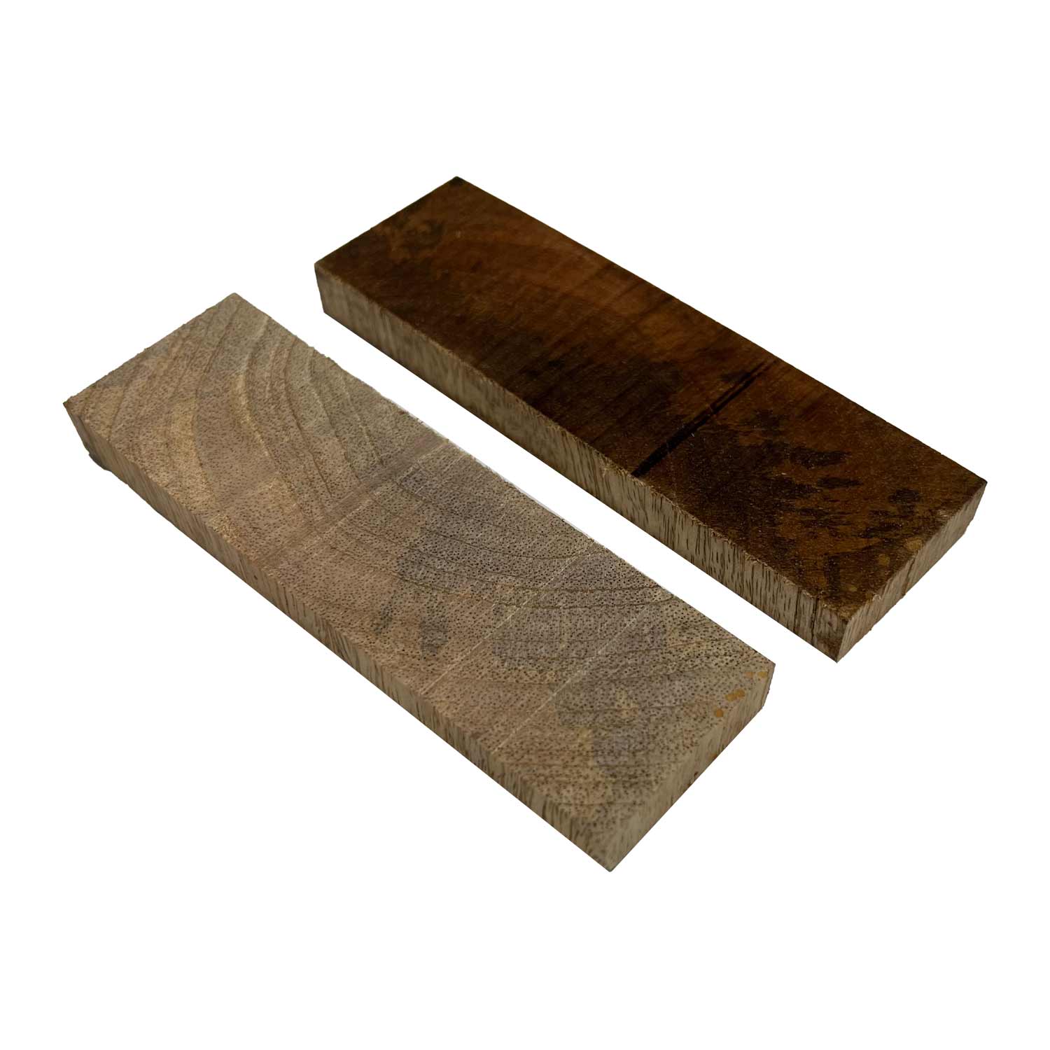 Mango Crosscut Wood Knife Blanks/Knife Scales Bookmatched 5"x1-1/2"x3/8" - Exotic Wood Zone - Buy online Across USA 