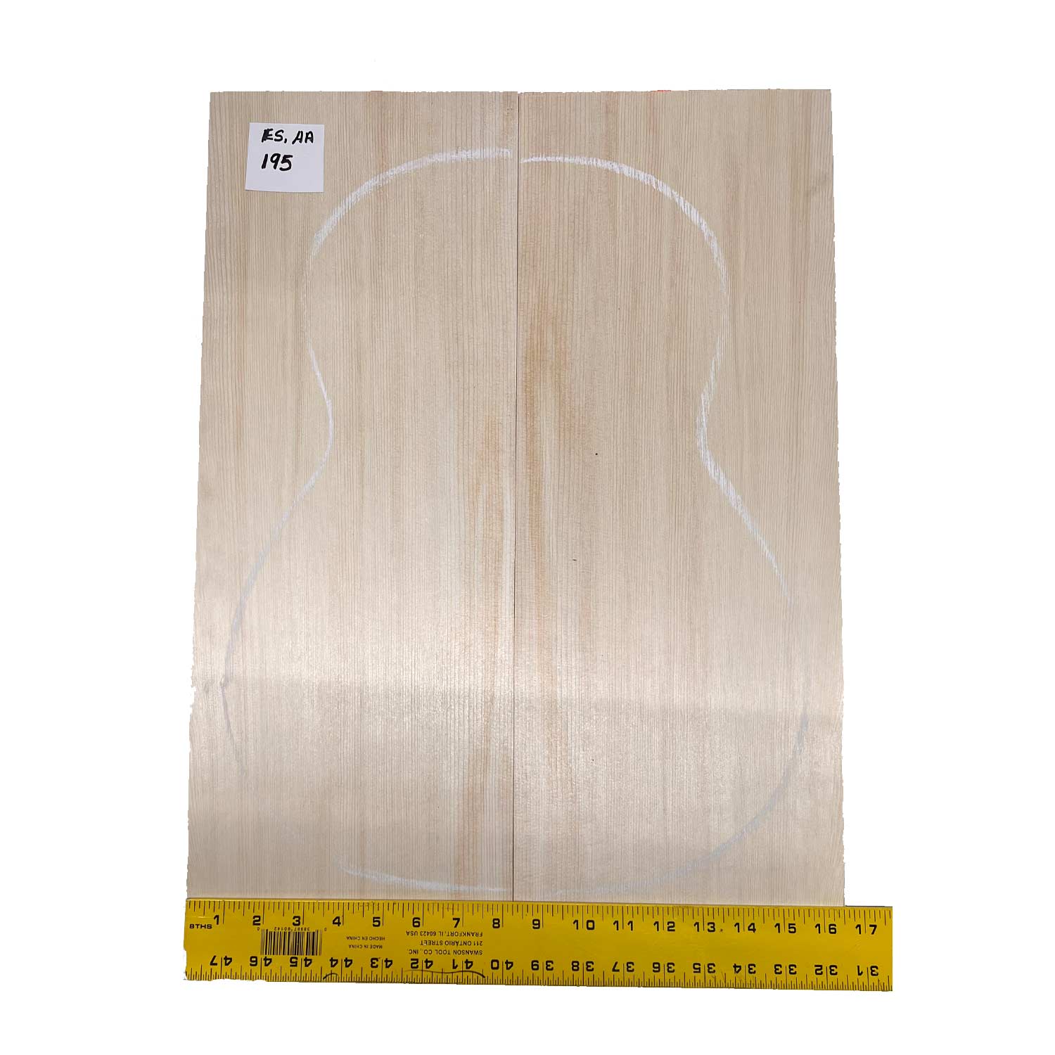 Engelmann Spruce Classical Guitar Wood Tops Bookmatched ES AA #195 - Exotic Wood Zone - Buy online Across USA 