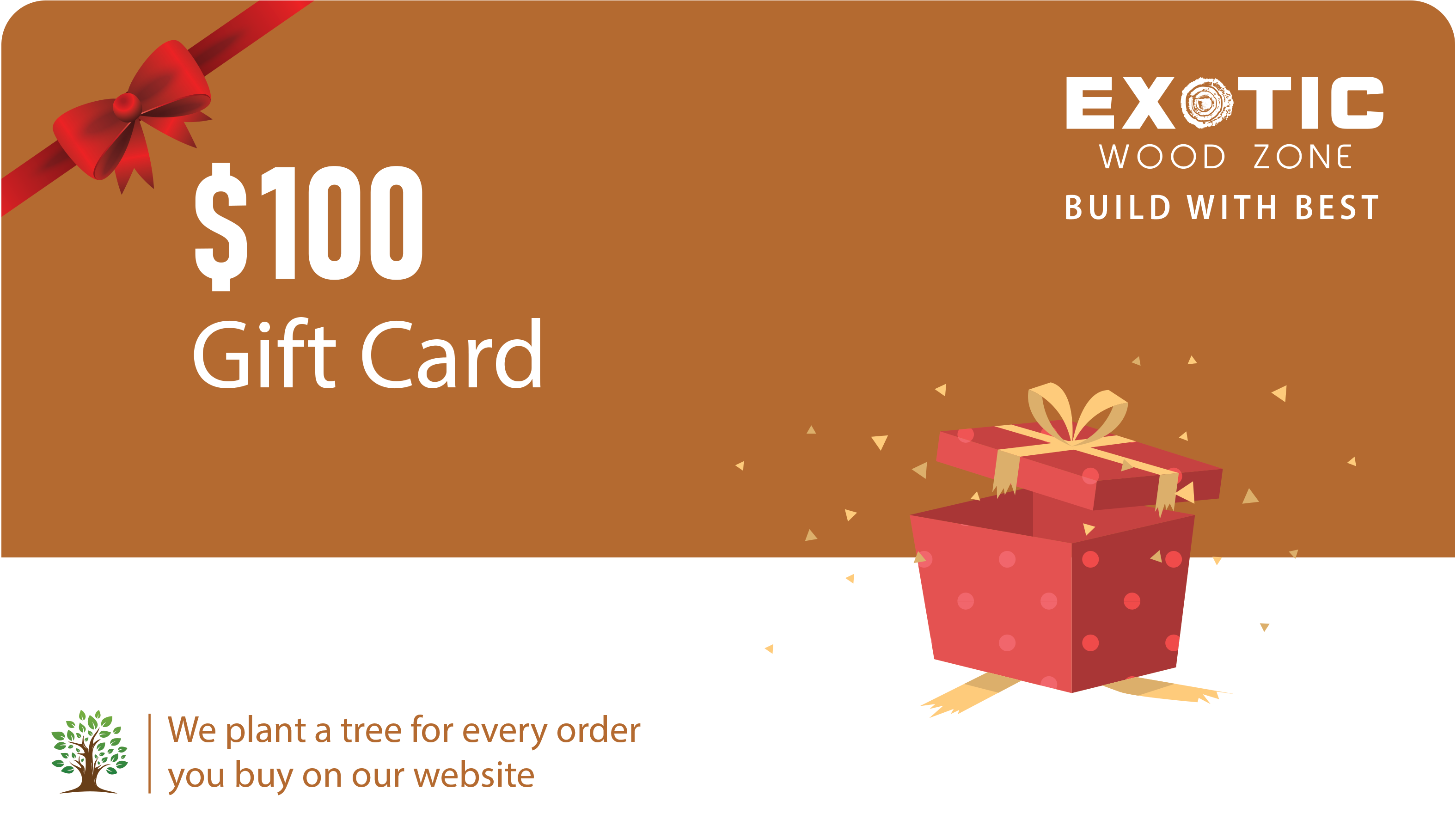 Exotic Wood Zone Digital Gift Card - Exotic Wood Zone