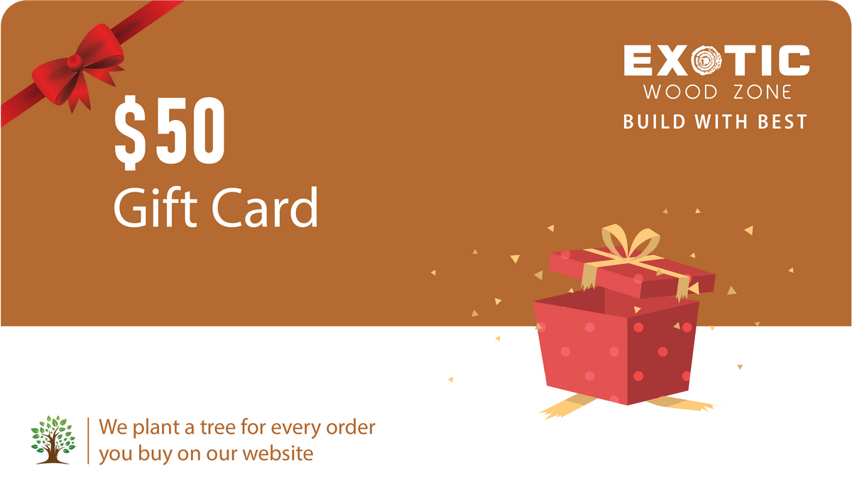 Exotic Wood Zone Digital Gift Card - Exotic Wood Zone