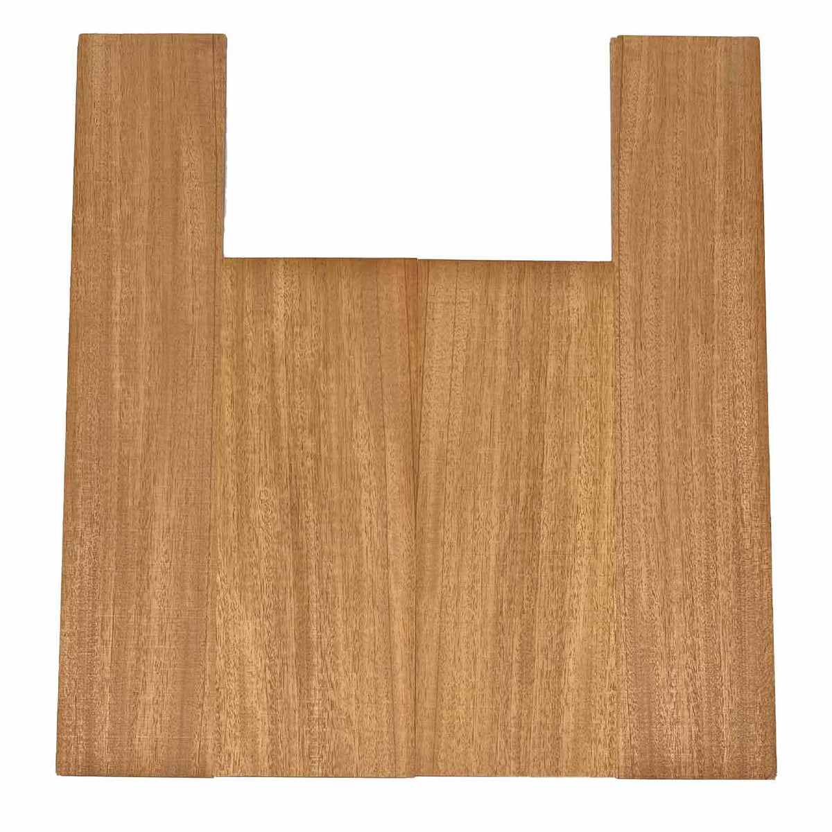 Pack of 10, Fijian Mahogany Soprano Ukulele Guitar Back & Side Set - Exotic Wood Zone - Buy online Across USA 