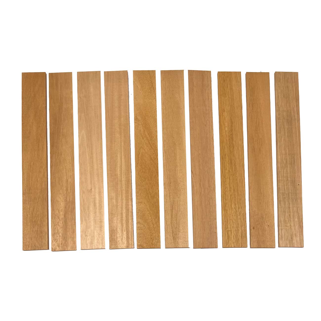 Combo Pack of 10, Fijian Mahogany Guitar Fingerboard/Fretboards 21” x 2-3/4” x 3/8” - Exotic Wood Zone - Buy online Across USA 