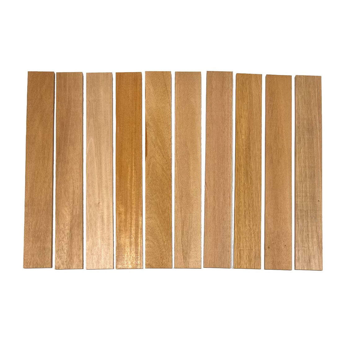 Combo Pack of 10, Fijian Mahogany Guitar Fingerboard/Fretboards 21” x 2-3/4” x 3/8” - Exotic Wood Zone - Buy online Across USA 
