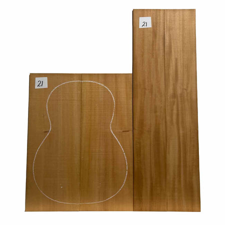 Fijian Mahogany Classical Guitar Back & Side Set #21 - Exotic Wood Zone - Buy online Across USA 