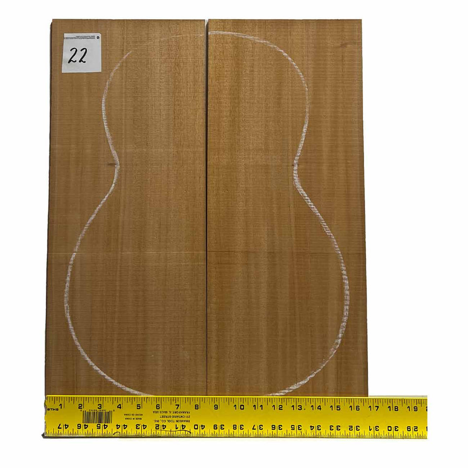 Fijian Mahogany Classical Guitar Back & Side Set #22 - Exotic Wood Zone - Buy online Across USA 