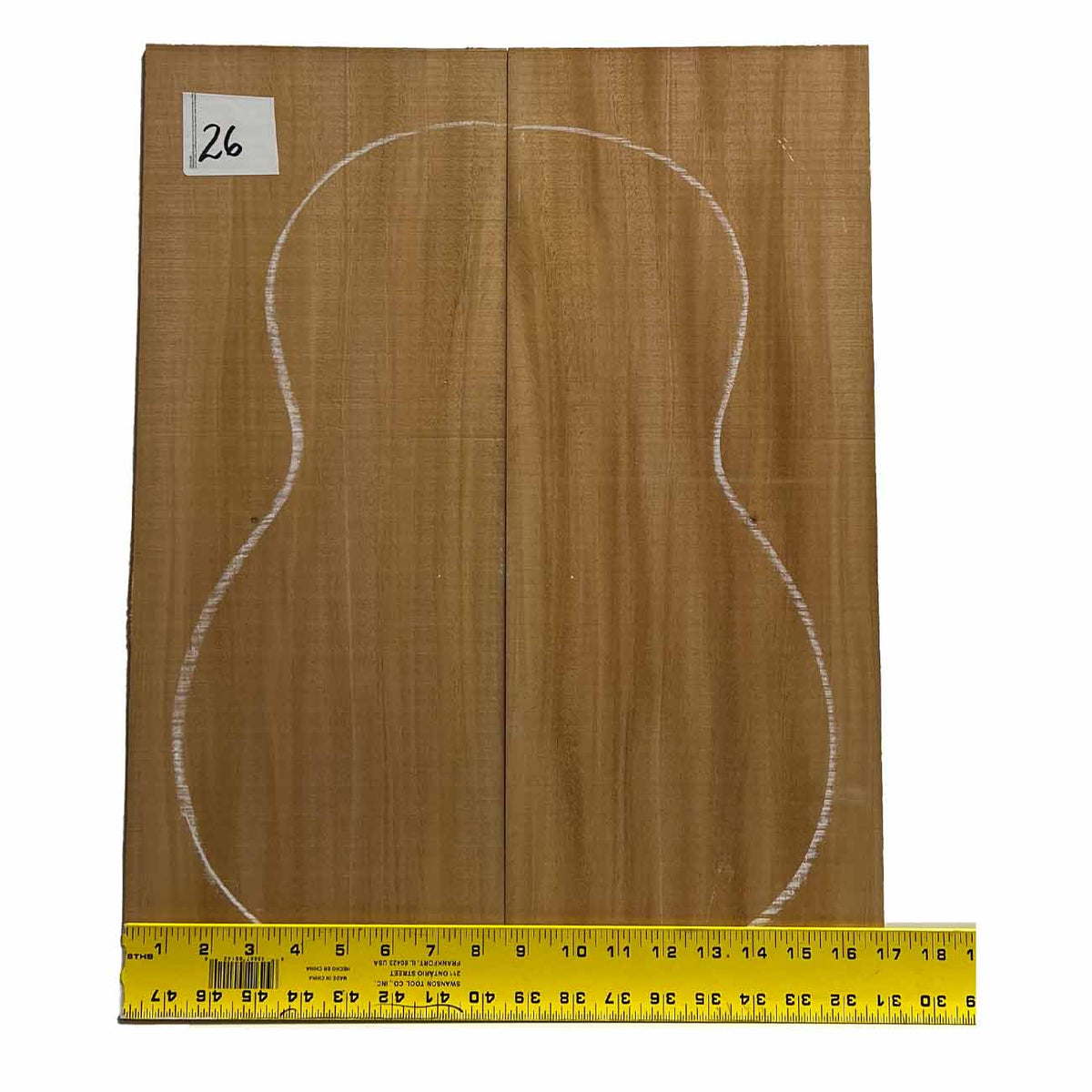 Fijian Mahogany Classical Guitar Back & Side Set #26 - Exotic Wood Zone - Buy online Across USA 