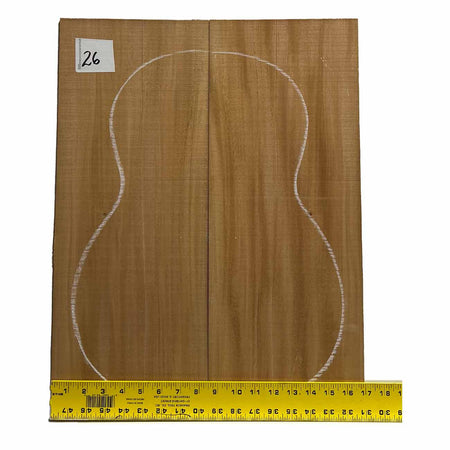 Fijian Mahogany Classical Guitar Back & Side Set #26 - Exotic Wood Zone - Buy online Across USA 