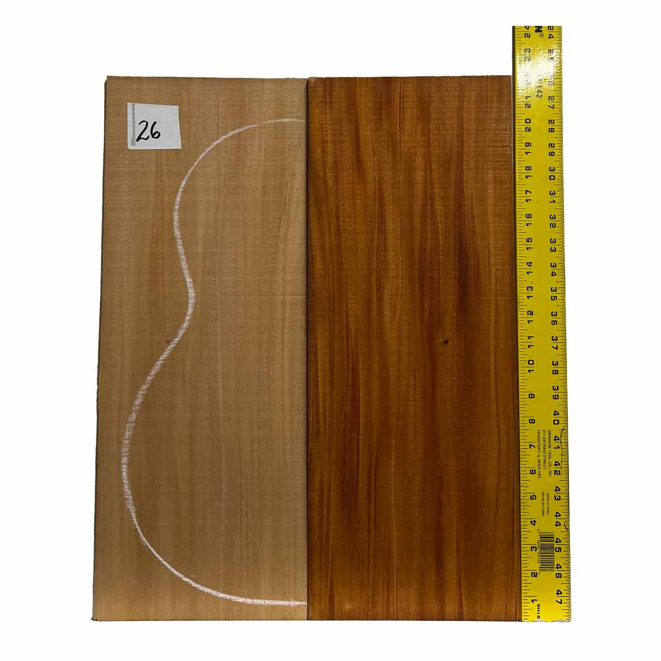 Fijian Mahogany Classical Guitar Back & Side Set #26 - Exotic Wood Zone - Buy online Across USA 