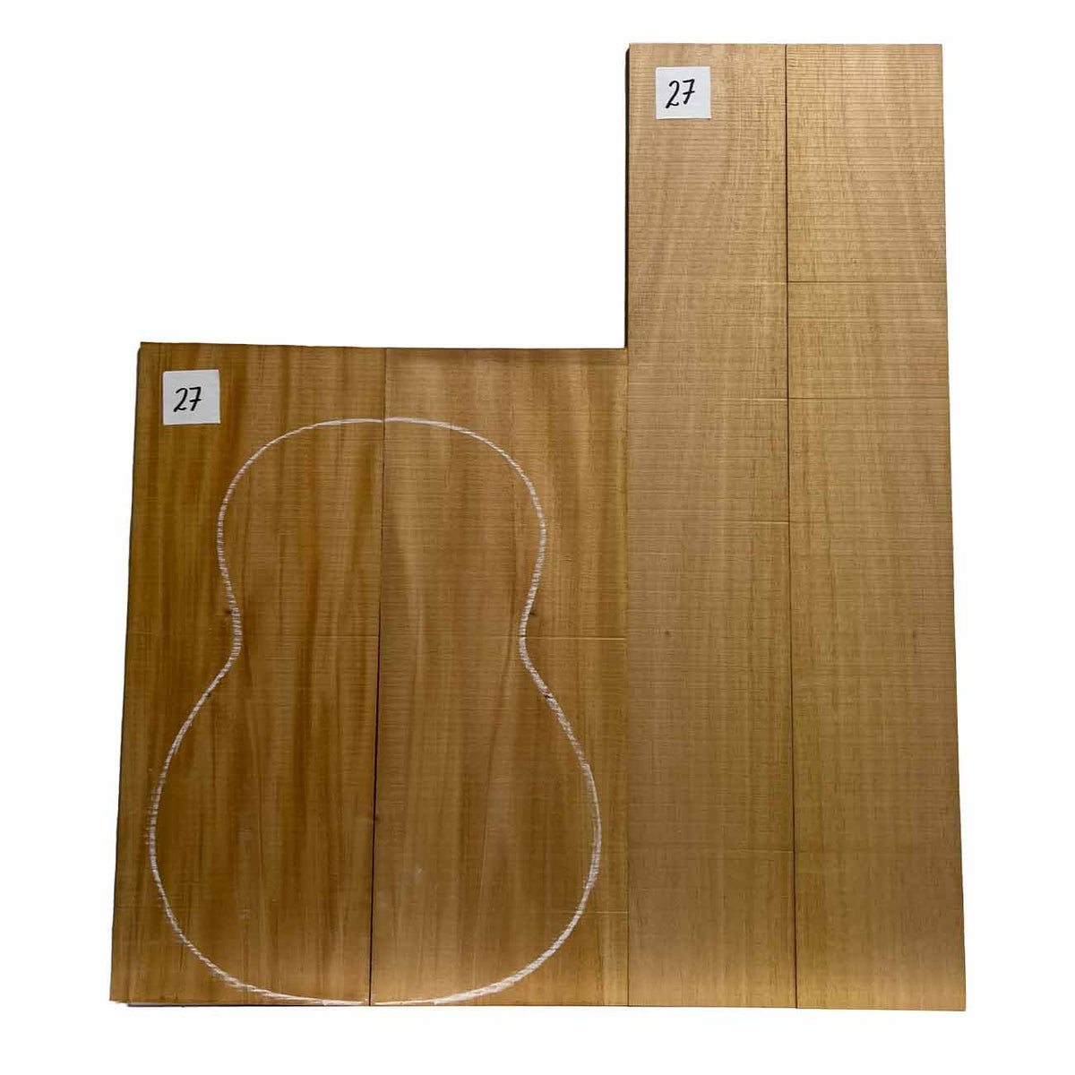 Fijian Mahogany Classical Guitar Back & Side Set #27 - Exotic Wood Zone - Buy online Across USA 