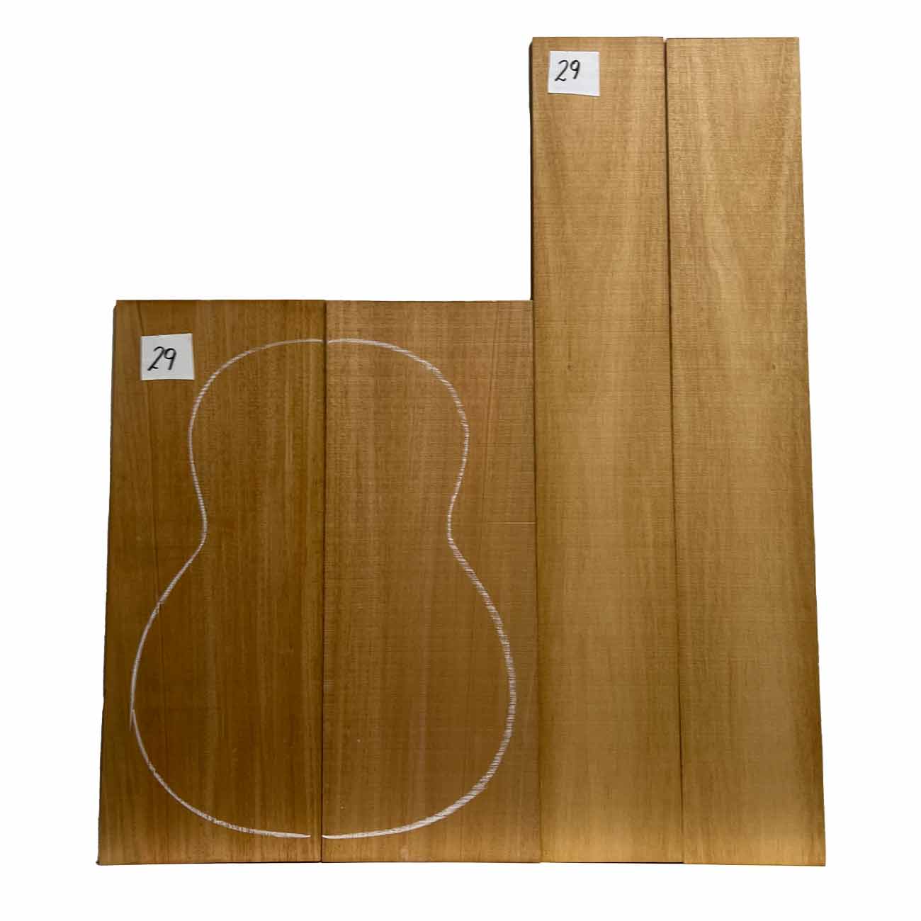 Fijian Mahogany Classical Guitar Back & Side Set #29 - Exotic Wood Zone - Buy online Across USA 