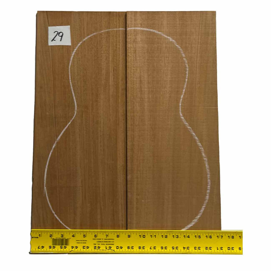 Fijian Mahogany Classical Guitar Back & Side Set #29 - Exotic Wood Zone - Buy online Across USA 