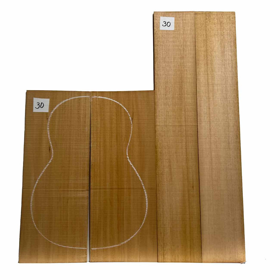 Fijian Mahogany Classical Guitar Back & Side Set #30 - Exotic Wood Zone - Buy online Across USA 