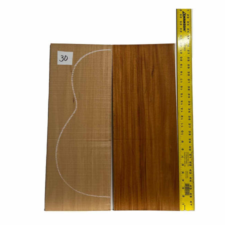 Fijian Mahogany Classical Guitar Back & Side Set #30 - Exotic Wood Zone - Buy online Across USA 